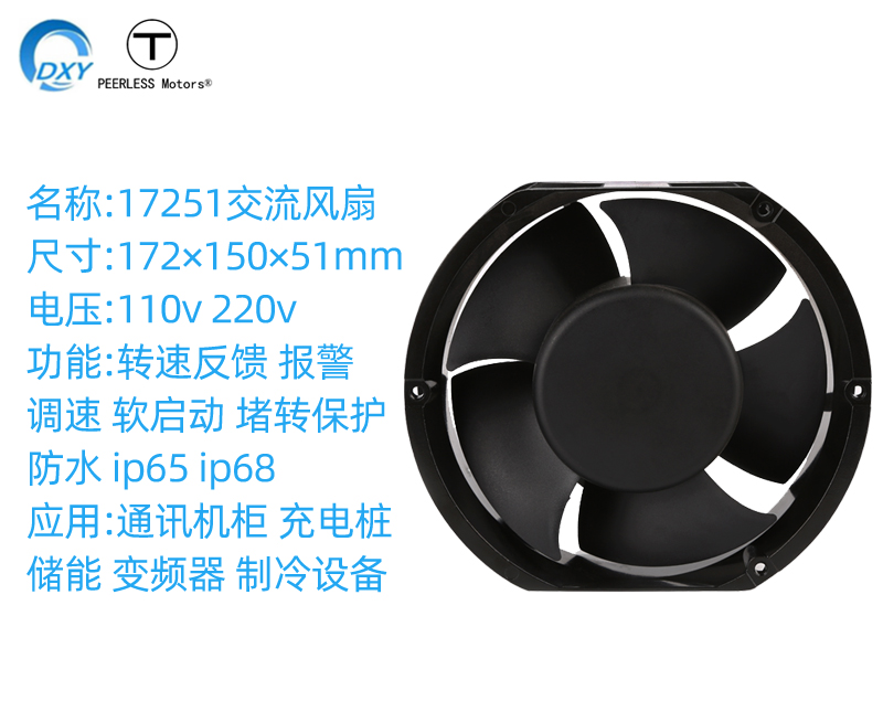 17251EC交流风扇