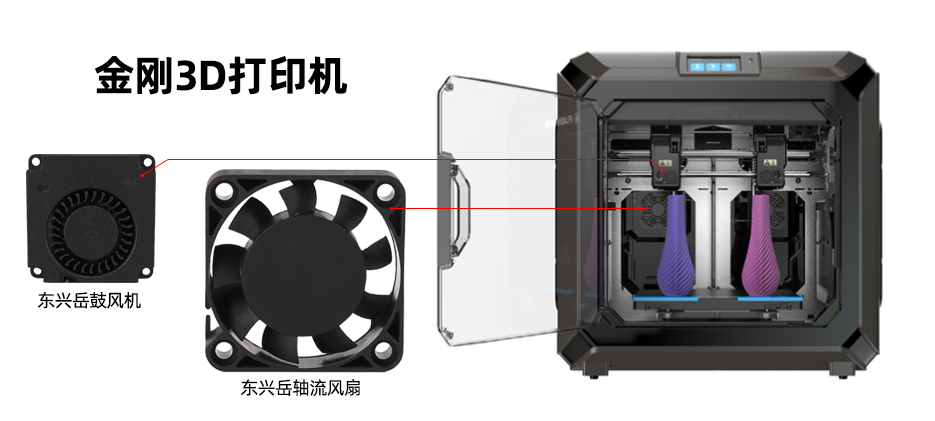3D打印机散热风扇 3D打印机散热风扇